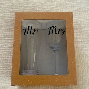 New never used Wine and Beer glasses !